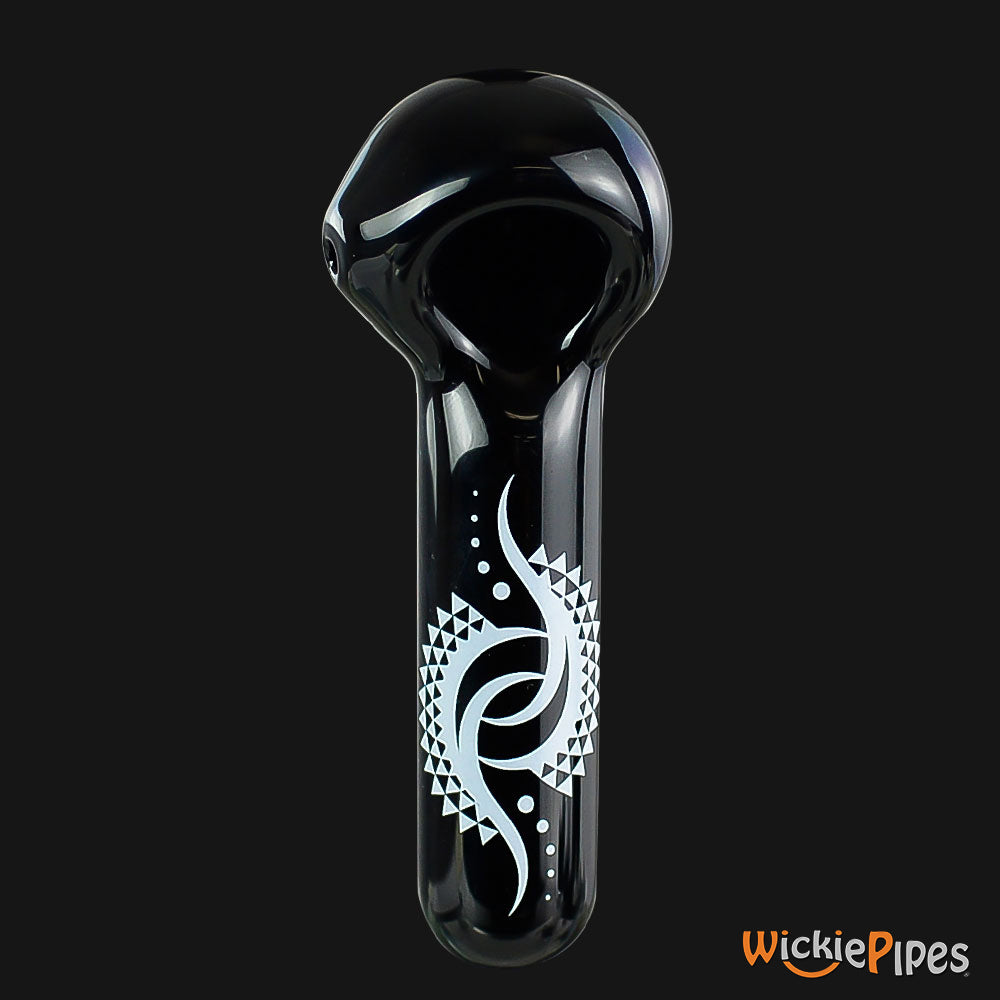 Jellyfish Glass - Tribal 5-Inch Glass Spoon Pipe
