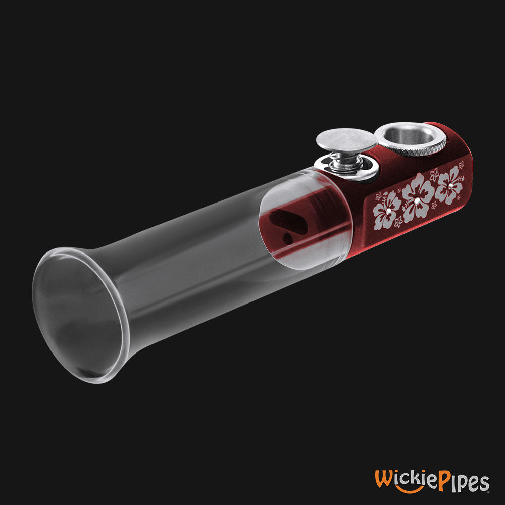 Fumo Pipe Bling Aloha Red mouthpiece.