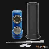 Thumbnail for Fumo Pipe Blue Original mouthpiece off screens and poker.