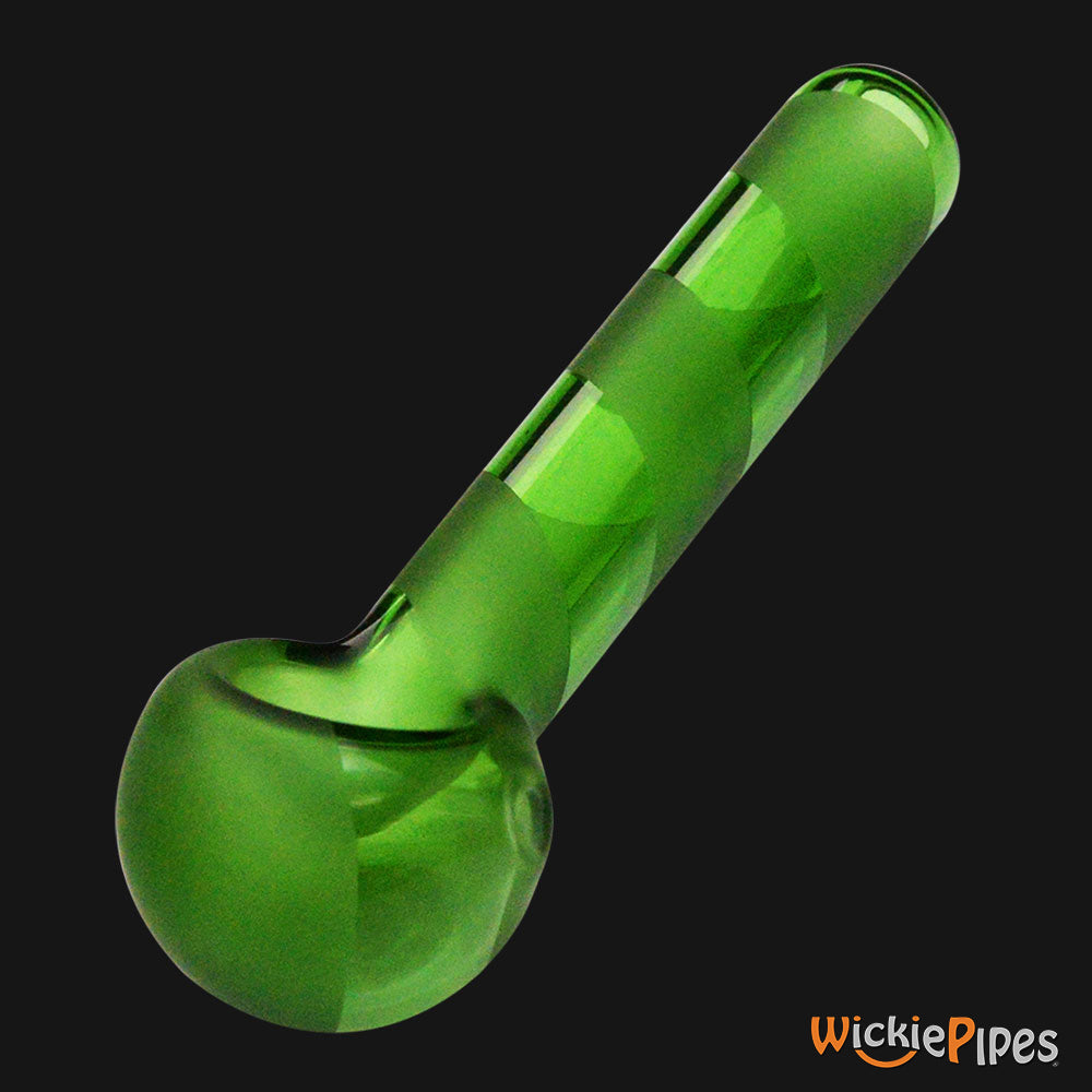Jellyfish Glass - Candy Cane 4.25-Inch Glass Spoon Pipe