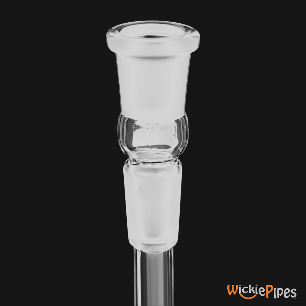 WickiePipes 18mm- 18mm Standard Diffused Glass Downstem 18mm ground joint.