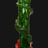 Thumbnail for Noble Glass - Green Flower Wrap 14