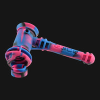 Thumbnail for EYCE - Silicone Hammer Bubbler - Unicorn Pink