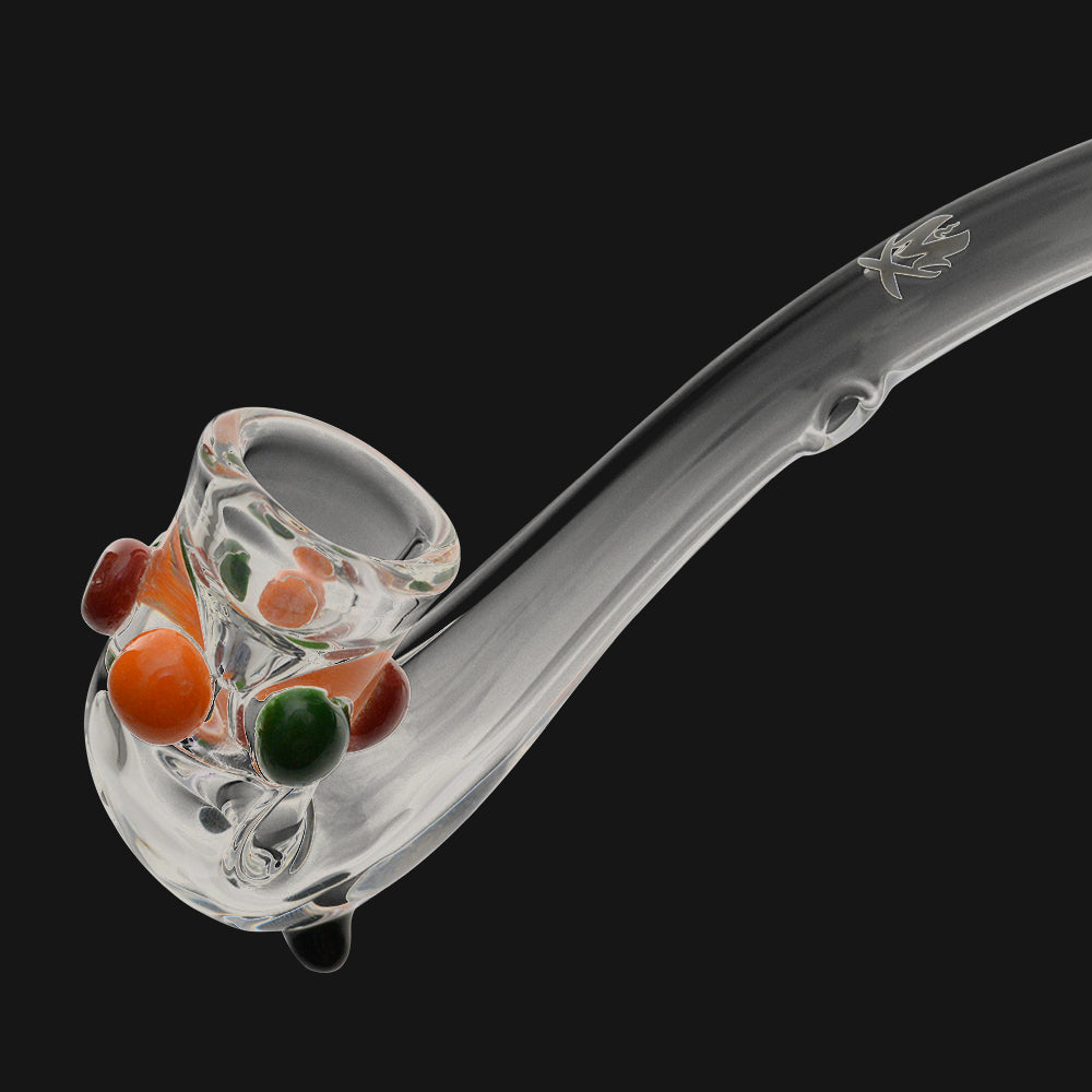 Mathematix Glass - Rasta Marbles 8 Inch Gandalf Glass Pipe