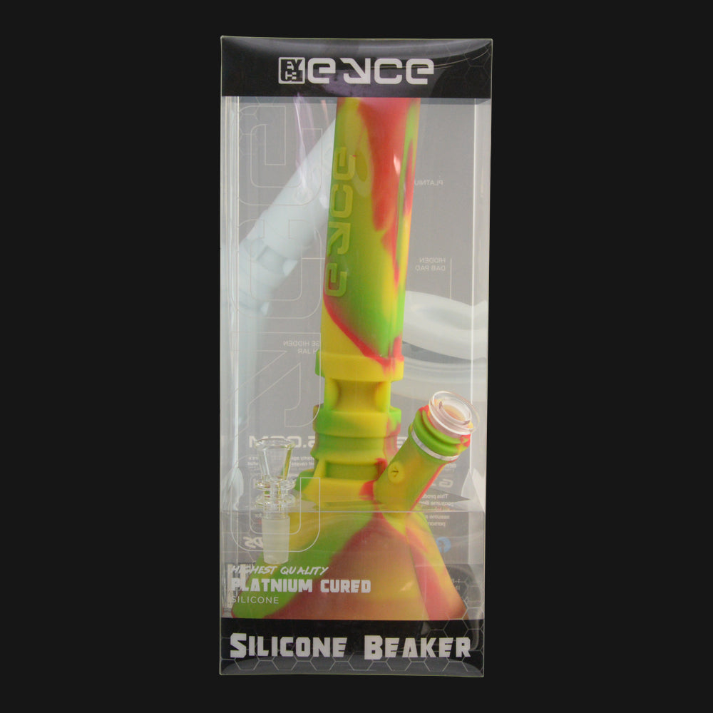 EYCE - Silicone Beaker Water Pipe - Rasta