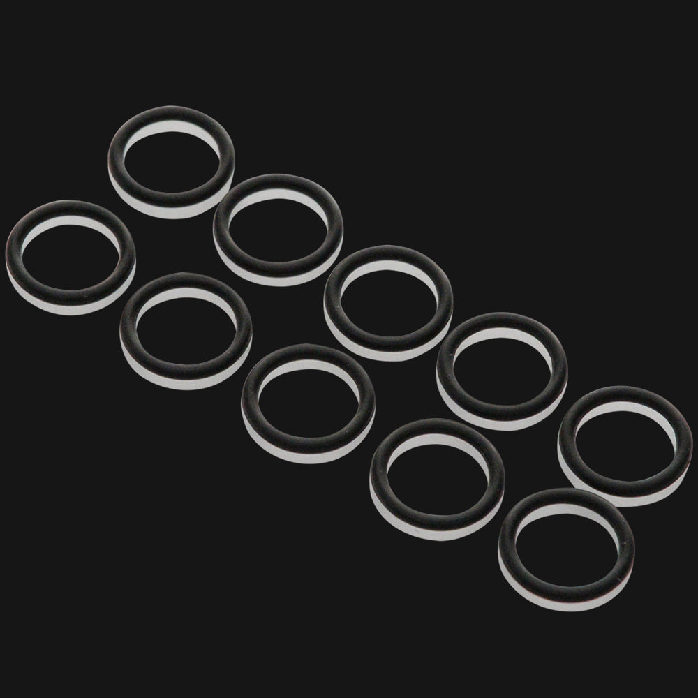 Wickie Pipe Lighter - Original Replacement Mouthpiece O-Rings - 10 Pack