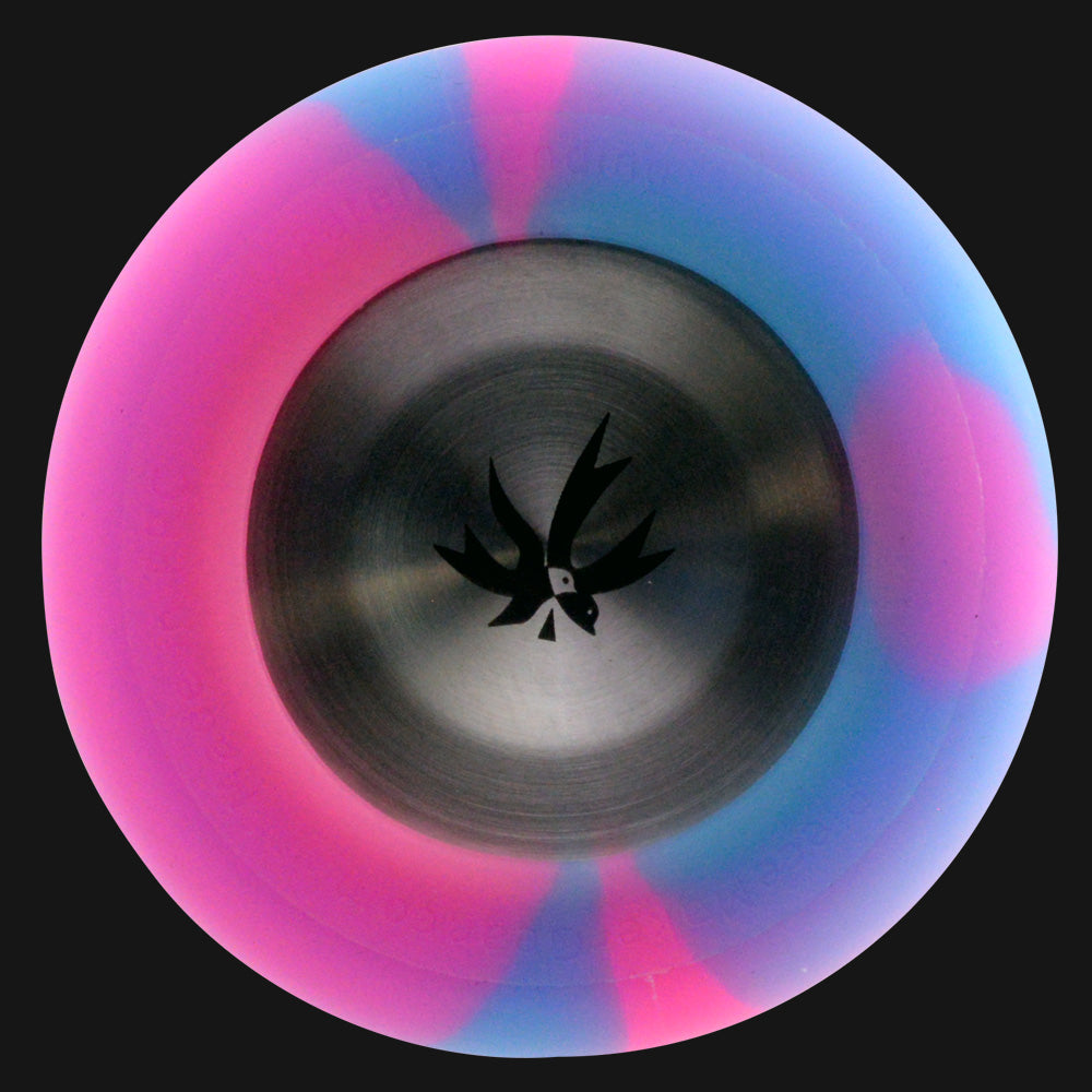 PieceMaker - Kirby 14" Beaker Silicone Water Pipe - Glow Kotton Kandy