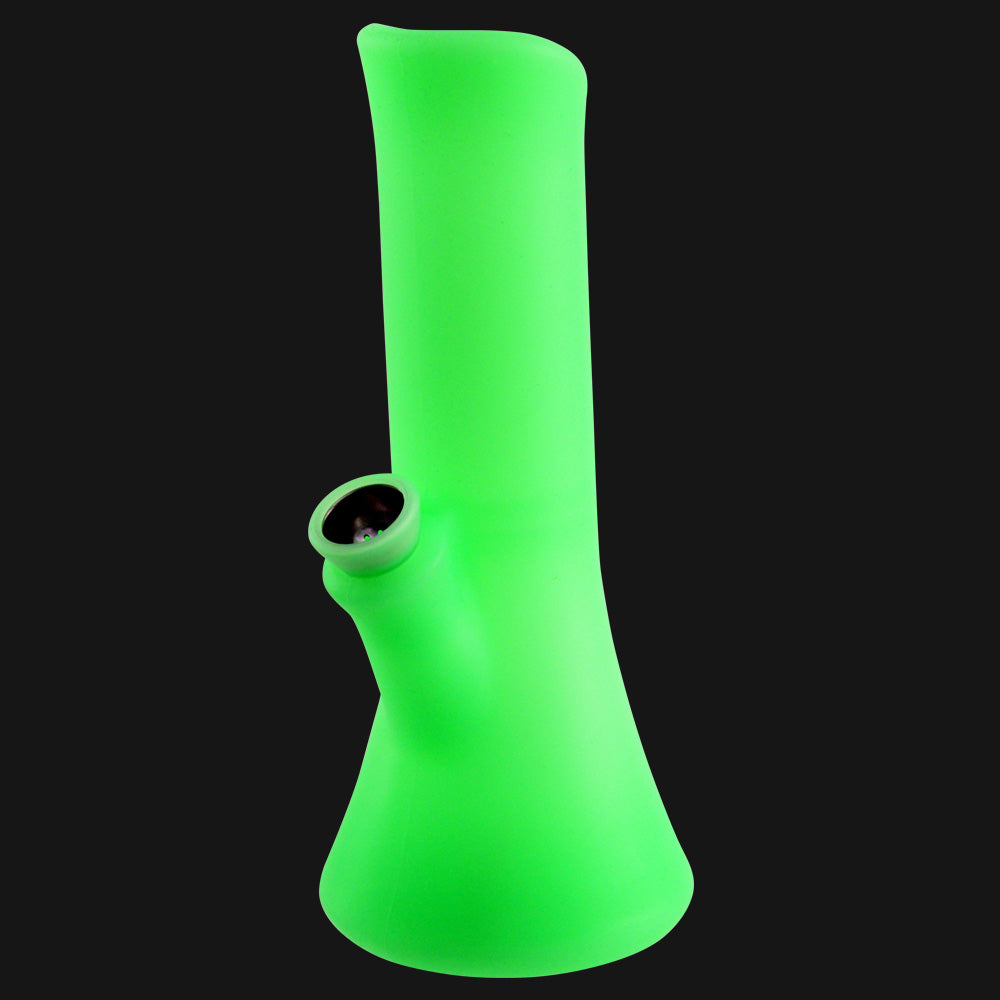 PieceMaker - Kali 8" Mini Beaker Silcone Water Pipe - Glow