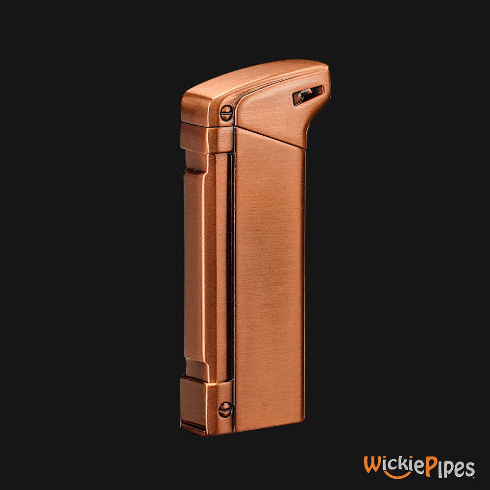 Vector - Aero Lighter Copper Satin Trigger Back Left Side - WickiePipes