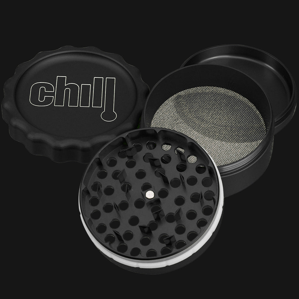 Chill Gear - Herb Grinder - Black