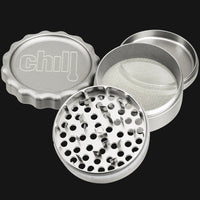 Thumbnail for Chill Gear - Herb Grinder - Silver