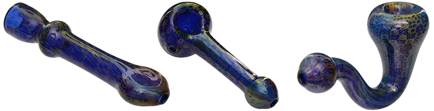Boro Loco | Bubble, Spoon, & Sherlock Glass Pipes