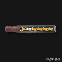 7Pipe Twisty GEN-2 Glass Blunt on side.