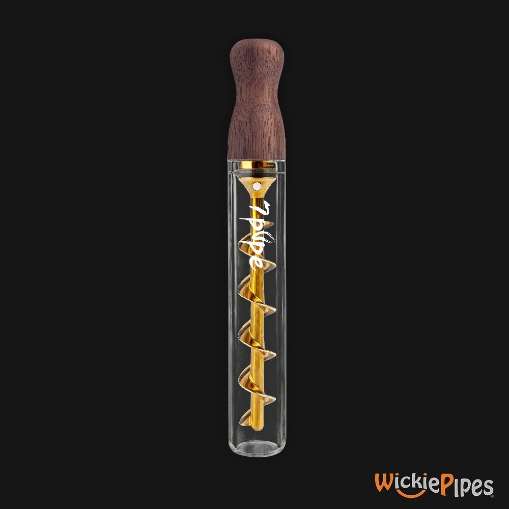 7Pipe Twisty GEN-2 Glass Blunt upright.