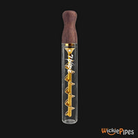 7Pipe Twisty GEN-2 Glass Blunt upright.