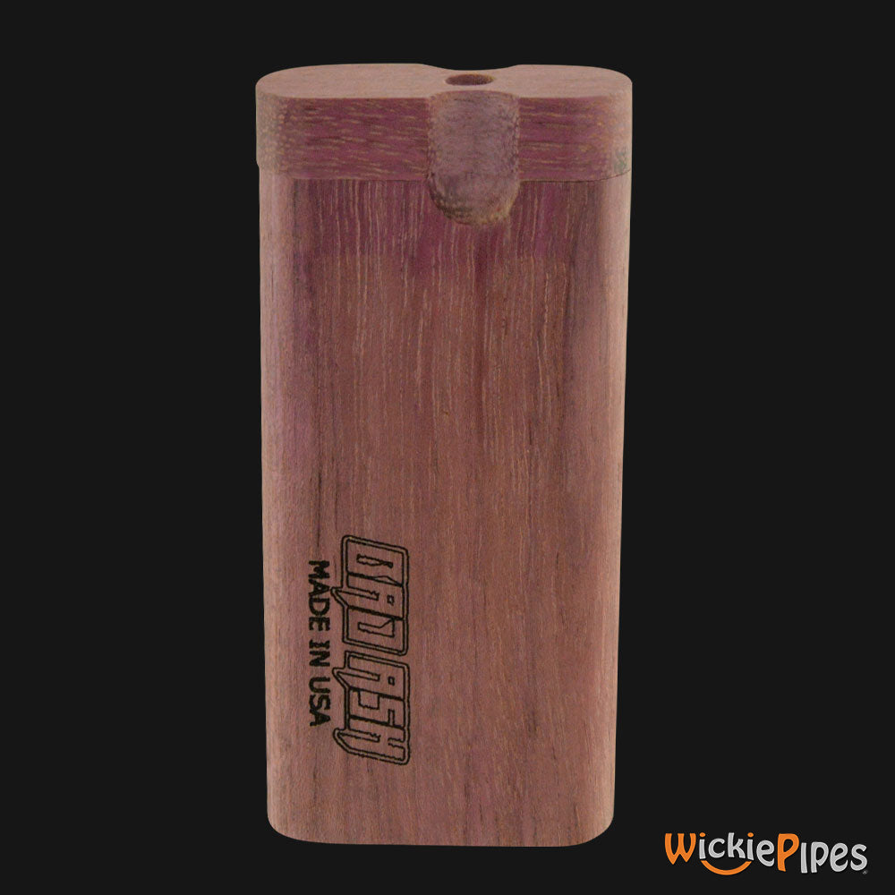 Wooden Dugout Pipe With Self-Cleaning Metal Bat - One Hitter Smoking Pipe Kit