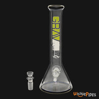 Thumbnail for GRAV - Black Accent 8-Inch Mini Beaker Glass Water Pipe