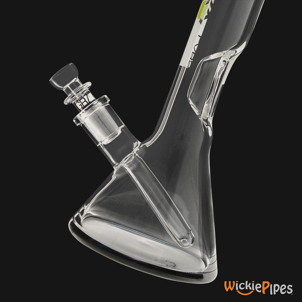 GRAV - Black Accent 8-Inch Mini Beaker Glass Water Pipe