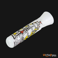 Thumbnail for Jellyfish Glass - Jax-Bat Tattoo 3.5-Inch Glass Chillum Pipe