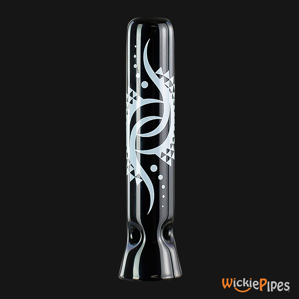 Jellyfish Glass - Jax-Bat Tribal 3.5-Inch Glass Chillum Pipe