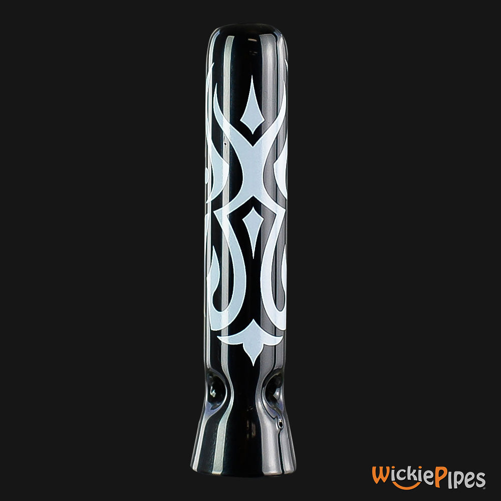 Jellyfish Glass - Jax-Bat Tribal 3.5-Inch Glass Chillum Pipe