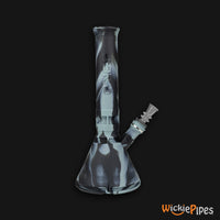 Thumbnail for EYCE Beaker Bong 12-Inch Indestructible Silicone Smoking Water Pipe Smoke Black