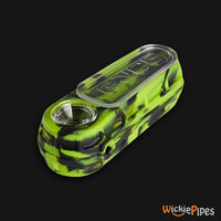 Thumbnail for EYCE Glacier Spoon 4.75-Inch Indestructible Silicone Smoking Pipe Creature Green
