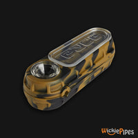 Thumbnail for EYCE Glacier Spoon 4.75-Inch Indestructible Silicone Smoking Pipe Whiskey Brown