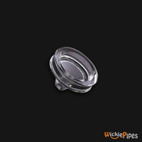 Thumbnail for EYCE Glacier Spoon 4.75-Inch Indestructible Silicone Smoking Pipe Winter Blue Replacement Glass Bowl side