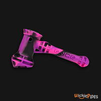 Thumbnail for EYCE Hammer Bubbler 7-Inch Indestructible Silicone Smoking Water Pipe Bangin Pink carb