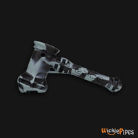 Thumbnail for EYCE Hammer Bubbler 7-Inch Indestructible Silicone Smoking Water Pipe Smoke Black carb