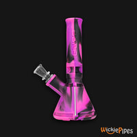 Thumbnail for EYCE Mini Beaker Bong 7.25-Inch Indestructible Silicone Smoking Water Pipe Bangin Pink