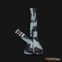Thumbnail for EYCE Mini Beaker Bong 7.25-Inch Indestructible Silicone Smoking Water Pipe Smoke Black