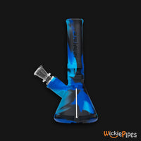 Thumbnail for EYCE Mini Beaker Bong 7.25-Inch Indestructible Silicone Smoking Water Pipe Winter Blue