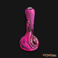 Thumbnail for EYCE ProTeck Alien Spoon 4.5-Inch Indestructible Glass Silicone Smoking Pipe Bangin Pink glass bowl