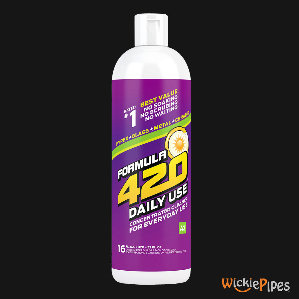 Formula 420 - Daily Use Concentrated Glass Metal Ceramic Pipe Cleaner 16 OZ.