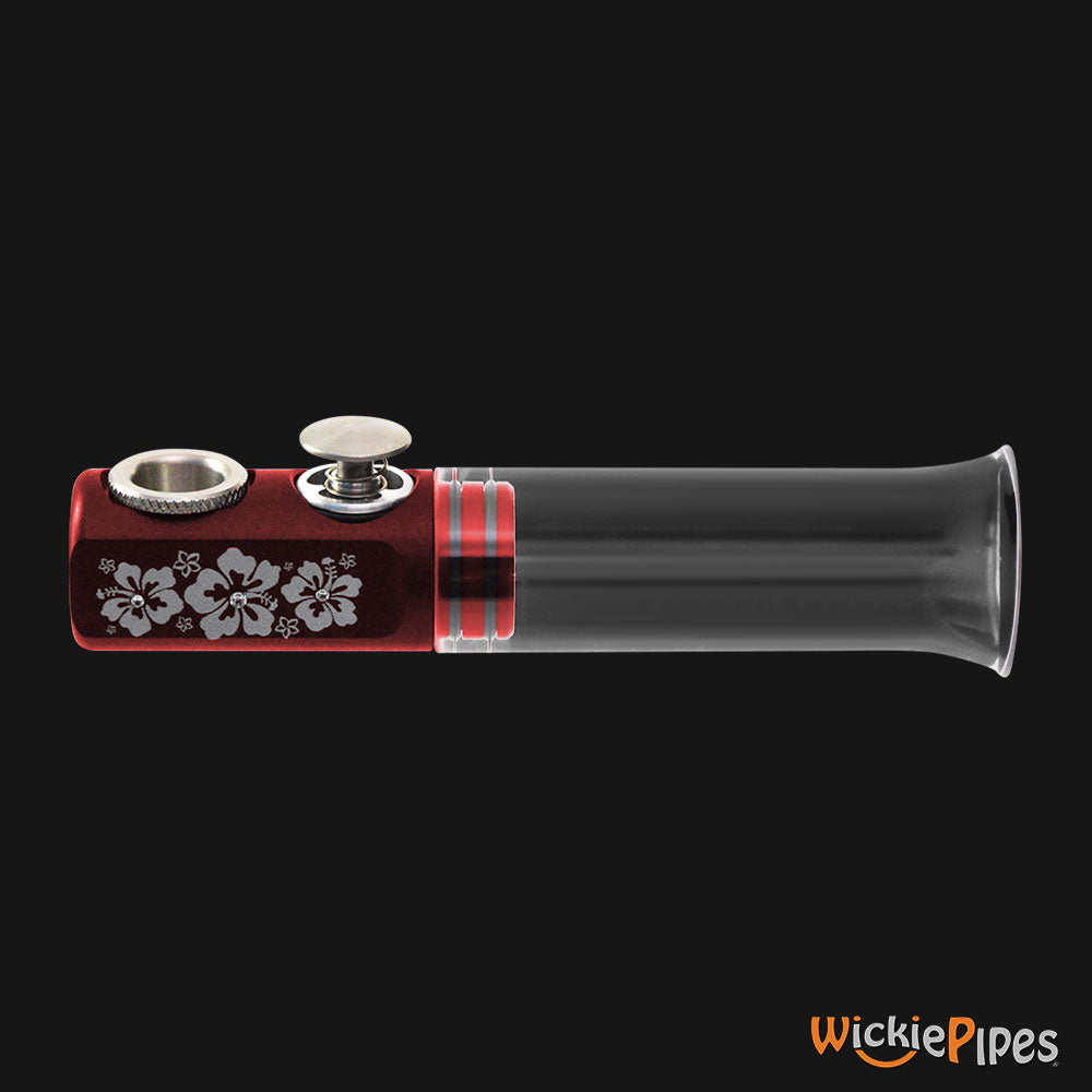 Fumo Pipe Bling Aloha Red side.
