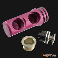 Thumbnail for Fumo Pipe Pink Original body bowl and carb removed.