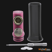 Thumbnail for Fumo Pipe Pink Original mouthpiece off screens and poker.
