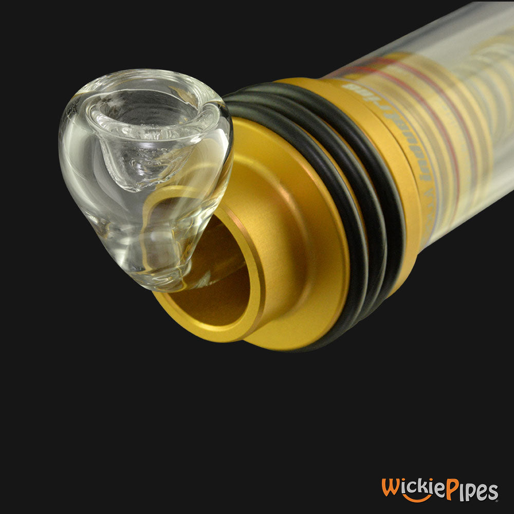 Incredibowl - i420 Clear 90-Degree Glass Bowl on i420 Close View