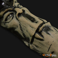 Thumbnail for JM Ceramics 4 Tooth Grin Ceramic Hand Pipe detailed.