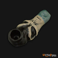 Thumbnail for JM Ceramics Alien Ceramic Hand Pipe side.