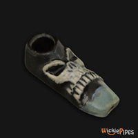 Thumbnail for JM Ceramics Baby Skull Ceramic Hand Pipe.