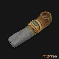 Thumbnail for JM Ceramics Extra Large Eye Ceramic Hand Pipe mouthpiece.