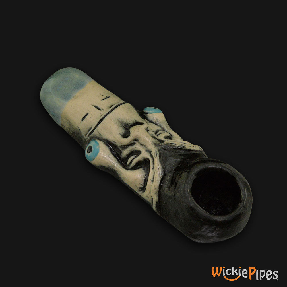 JM Ceramics Eyes Falling Out Ceramic Hand Pipe bowl.