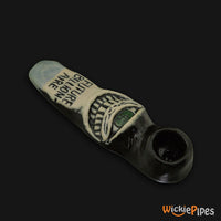 Thumbnail for JM Ceramics Future Billionaire Ceramic Hand Pipe bowl.