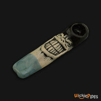 Thumbnail for JM Ceramics Grinner Ceramic Hand Pipe mouthpiece.