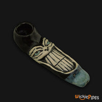 Thumbnail for JM Ceramics Large Big Grin Ceramic Hand Pipe.