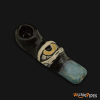 Thumbnail for JM Ceramics Large Eye Ceramic Hand Pipe Gold.