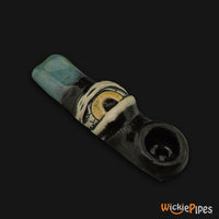 Thumbnail for JM Ceramics Large Eye Ceramic Hand Pipe Yellow bowl.